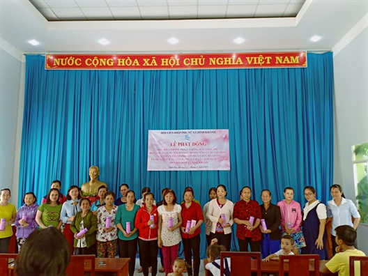 Cần Giờ: nhiều hoạt động vì an toàn cho phụ nữ và trẻ em Can Gio: nhieu hoat dong vi an toan cho phu nu va tre em