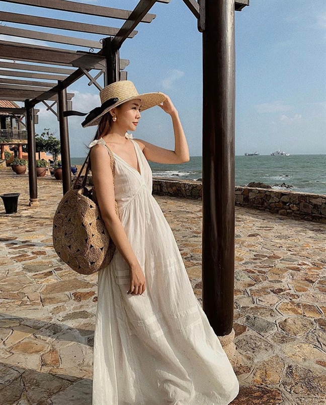 Thanh Hằng khoe gu thời trang ngày càng trẻ trung khó cưỡng Thanh Hang khoe gu thoi trang ngay cang tre trung kho cuong
