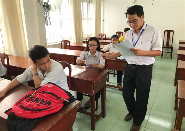 Ngày làm thủ tục dự thi: Không có nhiều sai sót Ngay lam thu tuc du thi: Khong co nhieu sai sot