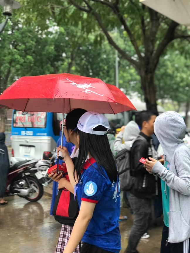 Những hình ảnh đẹp ngày làm thủ tục dự thi Nhung hinh anh dep ngay lam thu tuc du thi