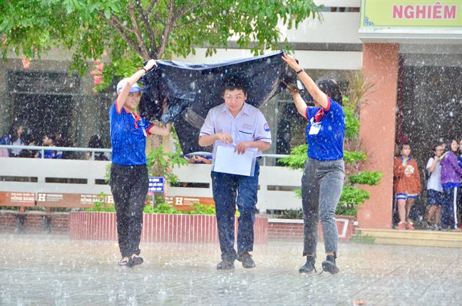 Những hình ảnh đẹp ngày làm thủ tục dự thi Nhung hinh anh dep ngay lam thu tuc du thi