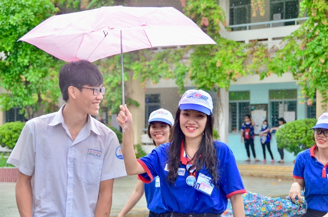 Những hình ảnh đẹp ngày làm thủ tục dự thi Nhung hinh anh dep ngay lam thu tuc du thi
