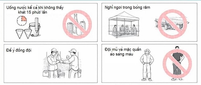 Bác sĩ hướng dẫn sơ cứu sốc nhiệt sau hai vụ tử vong do nắng nóng Bac si huong dan so cuu soc nhiet sau hai vu tu vong do nang nong