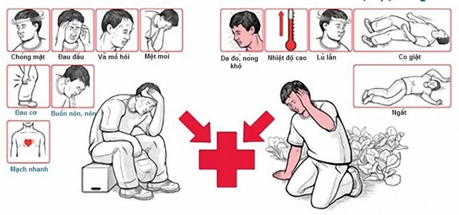 Bác sĩ hướng dẫn sơ cứu sốc nhiệt sau hai vụ tử vong do nắng nóng Bac si huong dan so cuu soc nhiet sau hai vu tu vong do nang nong