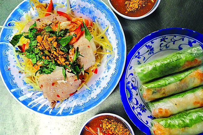 Ăn hàng ở chợ Bàn Cờ An hang o cho Ban Co
