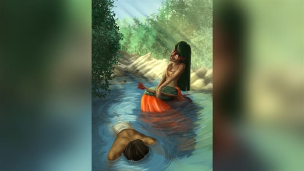 Nàng tiên cá có nước da màu gì? Nang tien ca co nuoc da mau gi?