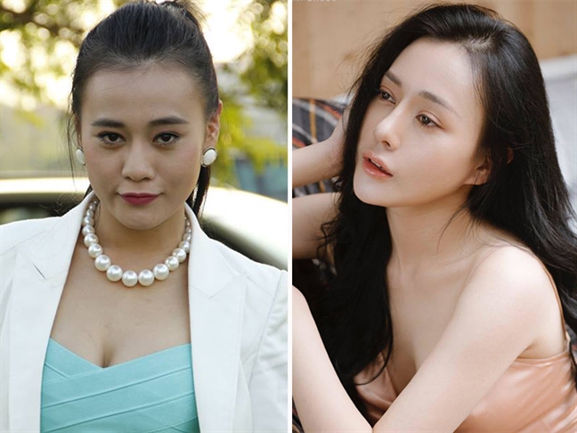 Những chiếc cằm dài ngoằng của sao Việt Nhung chiec cam dai ngoang cua sao Viet