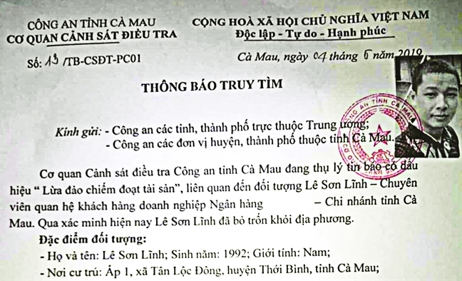 Bị cán bộ ngân hàng chiếm đoạt tài sản, khách đòi được cũng trần ai Bi can bo ngan hang chiem doat tai san, khach doi duoc cung tran ai