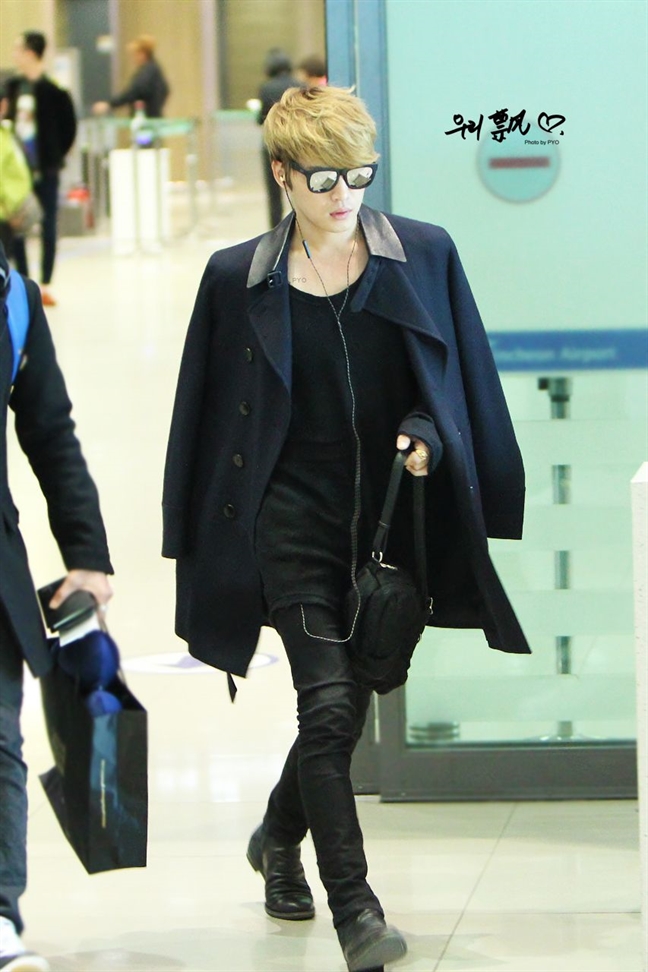 Thời trang đơn giản mà cực 'chất' của Kim Jae Joong Thoi trang don gian ma cuc 'chat' cua Kim Jae Joong