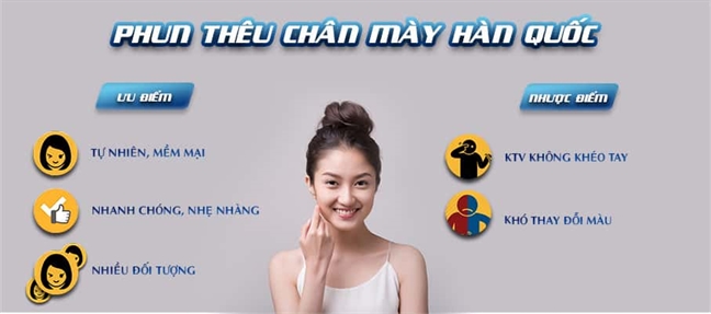Xu hướng xăm chân mày không đau, có thể diện ra ngoài ngay sau 10 phút Xu huong xam chan may khong dau, co the dien ra ngoai ngay sau 10 phut