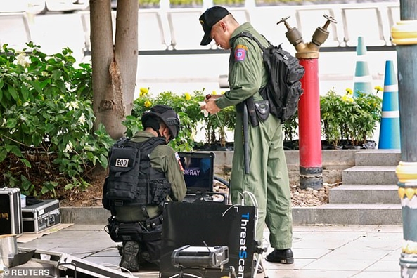 Bangkok trong tình trạng cảnh giác cao sau hàng loạt vụ nổ bom vào sáng thứ Sáu Bangkok trong tinh trang canh giac cao sau hang loat vu no bom vao sang thu Sau