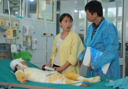 Vụ 3 trẻ mầm non bị bỏng: Dừng hoạt động Nhóm trẻ mầm non tư thục Tuổi Thơ Vu 3 tre mam non bi bong: Dung hoat dong Nhom tre mam non tu thuc Tuoi Tho