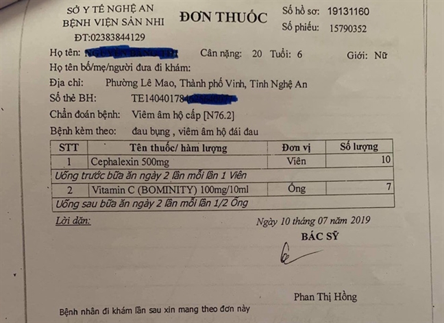 Bất ngờ với kết quả giám định bé gái 6 tuổi nghi bị xâm hại Bat ngo voi ket qua giam dinh be gai 6 tuoi nghi bi xam hai