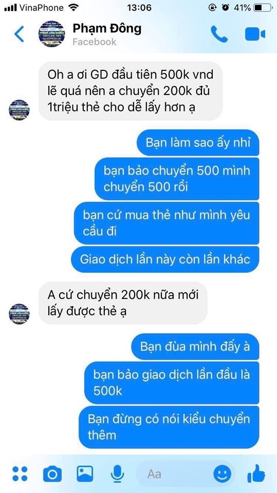 Bị lừa tiền khi mua thẻ cào điện thoại trên mạng Bi lua tien khi mua the cao dien thoai tren mang