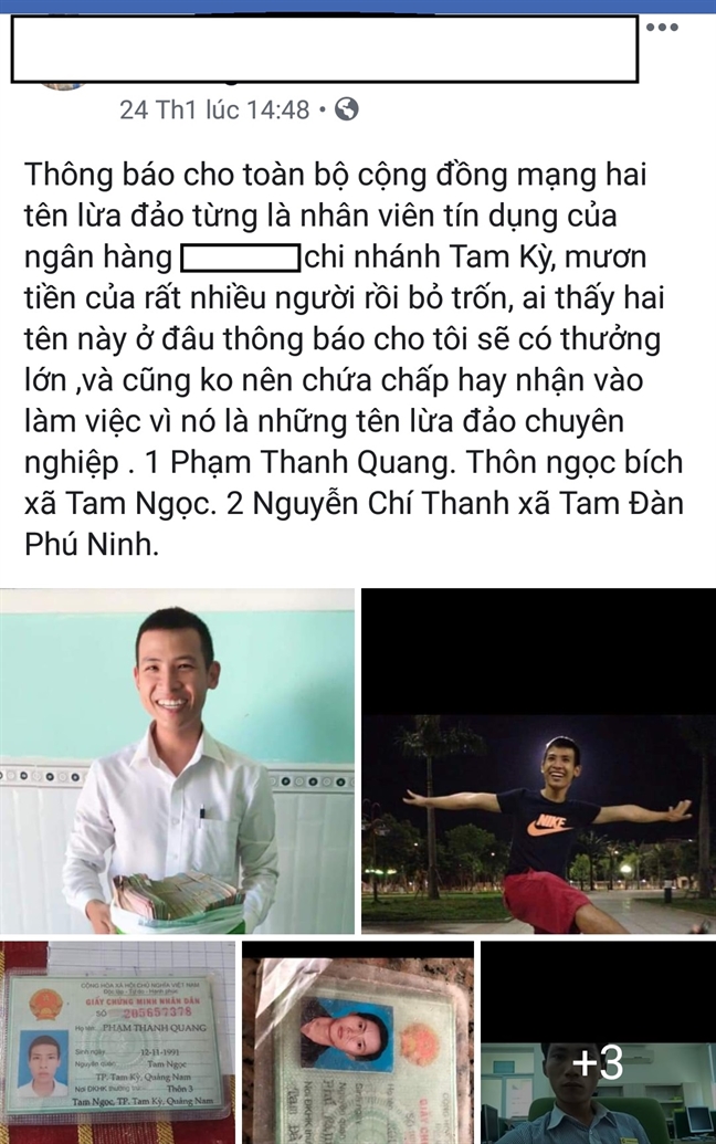 Cựu nhân viên ngân hàng lừa đảo tiền tỷ của khách Cuu nhan vien ngan hang lua dao tien ty cua khach