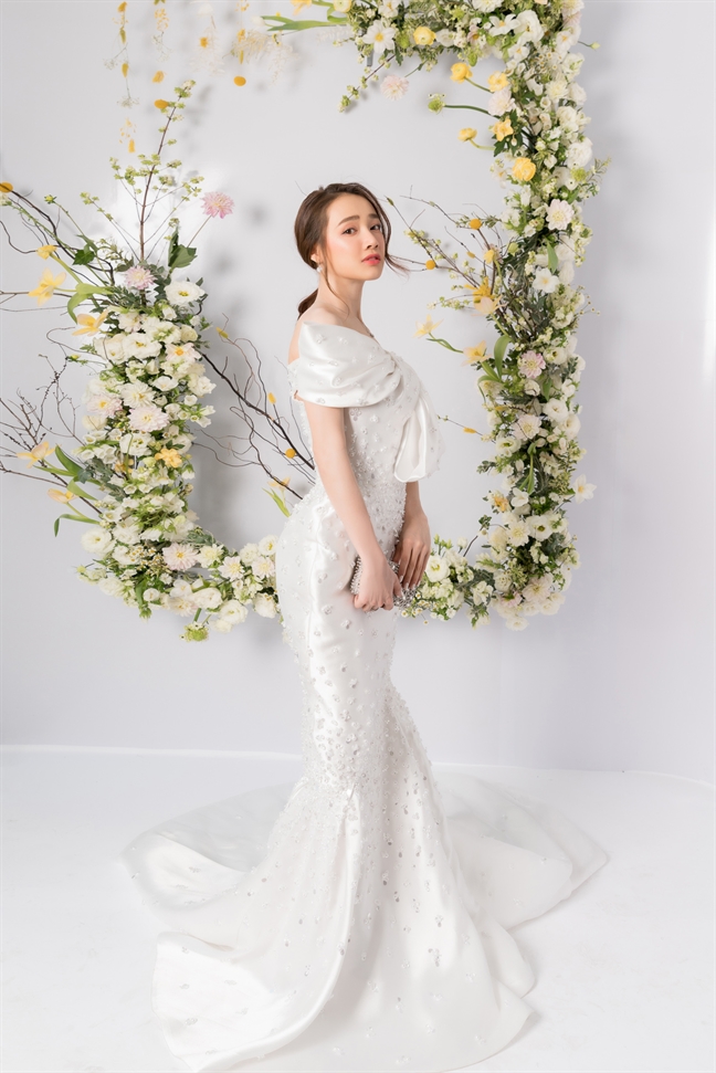 Mỹ nhân V-biz đọ sắc với váy cưới My nhan V-biz do sac voi vay cuoi