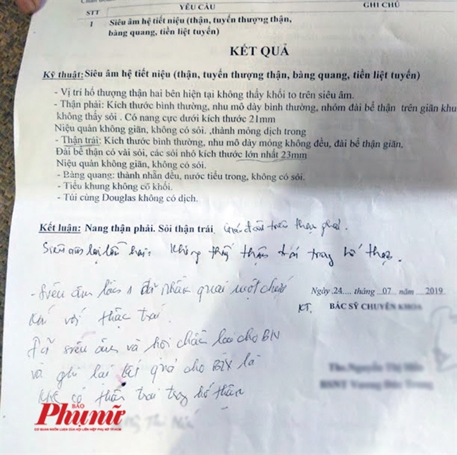 Bệnh viện Việt Đức nói gì khi siêu âm còn thận trái nhưng chụp CT, X-quang lại không? Benh vien Viet Duc noi gi khi sieu am con than trai nhung chup CT, X-quang lai khong?