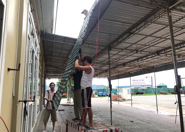Cấp tập chống bão trước giờ G Cap tap chong bao truoc gio G
