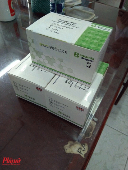 Bệnh viện Nhi Đồng 2 sử dụng que xét nghiệm sốt xuất huyết chưa được lưu hành? Benh vien Nhi Dong 2 su dung que xet nghiem sot xuat huyet chua duoc luu hanh?