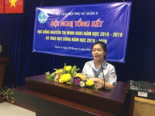 Trên 98% học sinh nhận học bổng có kết quả học tập tốt Tren 98% hoc sinh nhan hoc bong co ket qua hoc tap tot