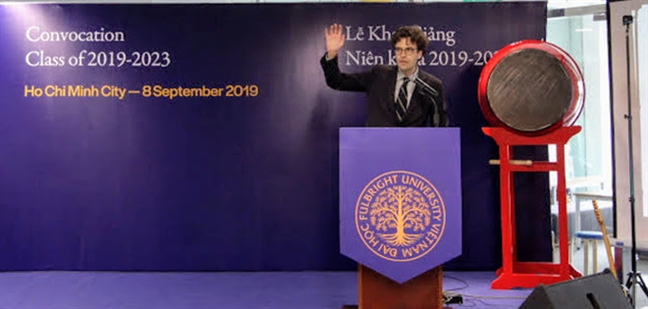 Những thông điệp truyền cảm hứng tại lễ khai giảng Đại học Fulbright Nhung thong diep truyen cam hung tai le khai giang Dai hoc Fulbright
