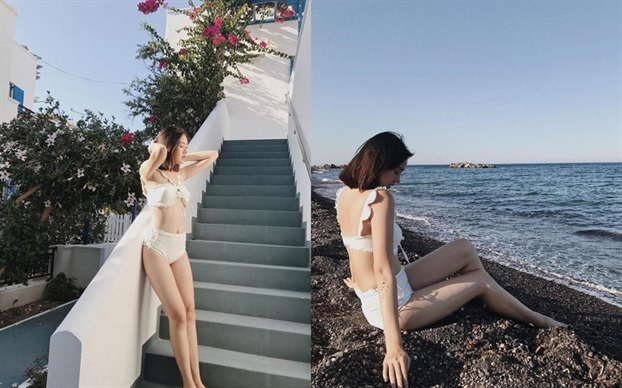 Thân hình 'mặc gì cũng đẹp' của đại diện Việt Nam tại Hoa hậu Quốc tế 2019 Than hinh 'mac gi cung dep' của dại diẹn Viẹt Nam tại Hoa hau Quoc te 2019