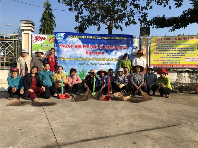 Nhiều hoạt động ý nghĩa tại Ngày hội Phụ nữ vì cộng đồng huyện Hóc Môn Nhieu hoat dong y nghia tai Ngay hoi Phu nu vi cong dong huyen Hoc Mon