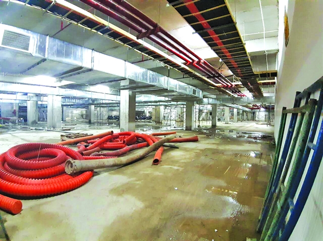 Dự án 35 Hồ Học Lãm xây chưa xong đã ép dân vào ở Du an 35 Ho Hoc Lam xay chua xong da ep dan vao o