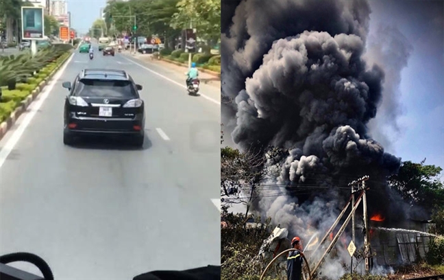 Xử phạt, tước bằng lái của chủ xe Lexus ‘chặn’ xe cứu hỏa ở Nghệ An Xu phat, tuoc bang lai cua chu xe Lexus ‘chan’ xe cuu hoa o Nghe An
