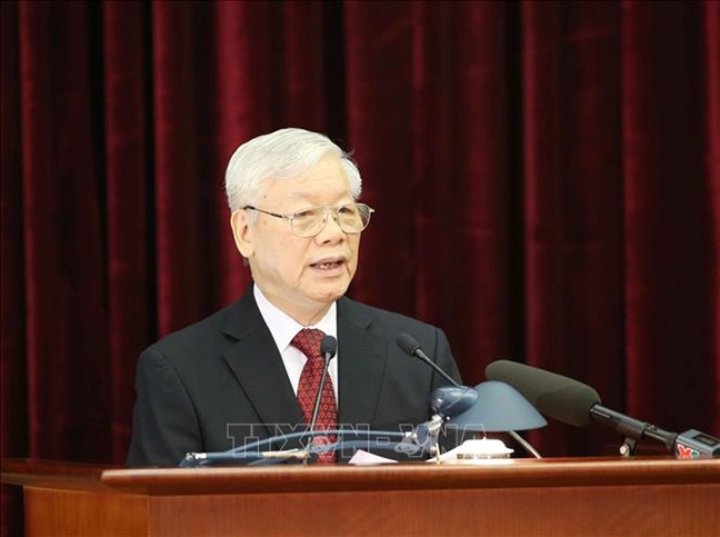 Hội nghị Trung ương 11: Tiếp tục đẩy mạnh toàn diện, đồng bộ sự nghiệp đổi mới Hoi nghi Trung uong 11: Tiep tuc day manh toan dien, dong bo su nghiep doi moi