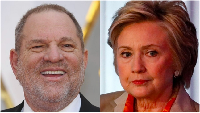Bà Hillary Clinton bị cáo buộc từng bảo vệ 'yêu râu xanh' Harvey Weinstein Ba Hillary Clinton bi cao buoc tung bao ve 'yeu rau xanh' Harvey Weinstein
