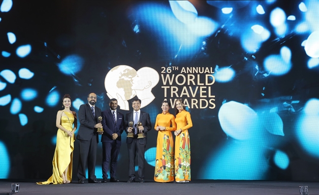 Vietnam Airlines đón nhận 3 giải thưởng uy tín tại World Travel Awards Asia 2019 Vietnam Airlines don nhan 3 giai thuong uy tin tai World Travel Awards Asia 2019