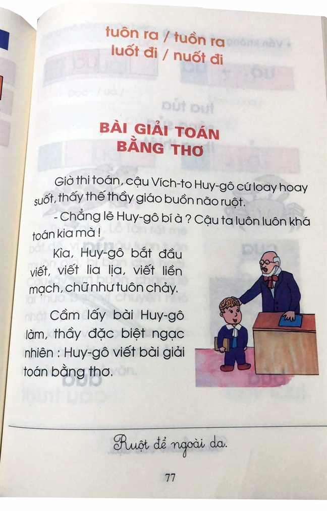 Bật ngửa với cách phiên âm 'thuần Việt' trong sách giáo khoa Bat ngua voi cach phien am 'thuan Viet' trong sach giao khoa