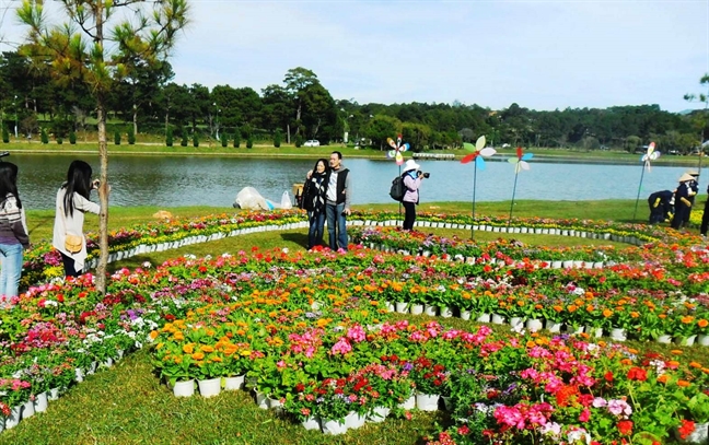 Hoa hậu Lương Thùy Linh làm Đại sứ hình ảnh Festival hoa Đà Lạt Hoa hau Luong Thuy Linh lam Dai su hinh anh Festival hoa Da Lat
