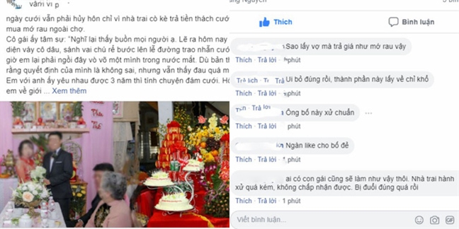 Thách cưới mà như mua rau ngoài chợ Thach cuoi ma nhu mua rau ngoai cho