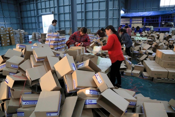 Người mua hàng Trung Quốc ‘lạnh nhạt’ với hàng Mỹ trong ngày lễ Độc thân Nguoi mua hang Trung Quoc ‘lanh nhat’ voi hang My trong ngay le Doc than