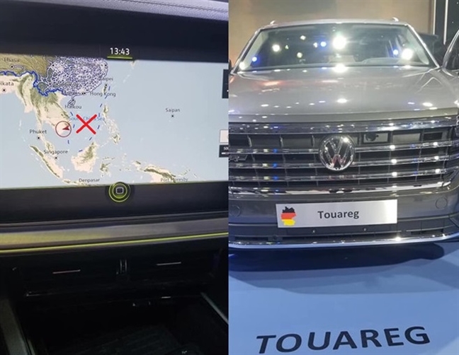 Tịch thu xe Volkswagen có 'đường lưỡi bò', phạt đơn vị trưng bày Tich thu xe Volkswagen co 'duong luoi bo', phat don vi trung bay