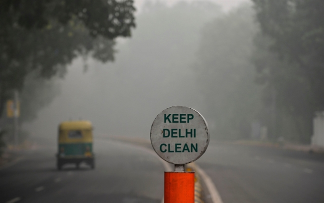 New Delhi: Ô nhiễm không khí 'giảm một nửa' New Delhi: O nhiem khong khi 'giam mot nua'