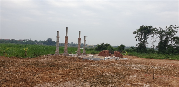 Linh Sâm tự không phép, xây trên đất di tích lịch sử Quốc gia Linh Sam tu khong phep, xay tren dat di tich lich su Quoc gia