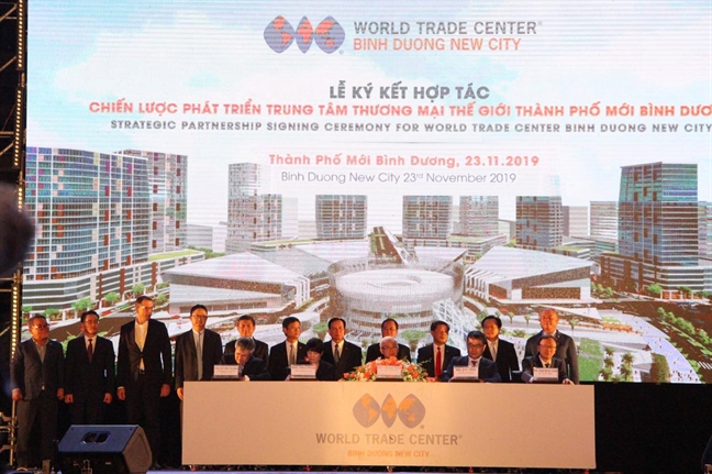 Trung tâm Thương mại Thế giới tại Bình Dương kết nối với metro TP.HCM Trung tam Thuong mai The gioi tai Binh Duong ket noi voi metro TP.HCM