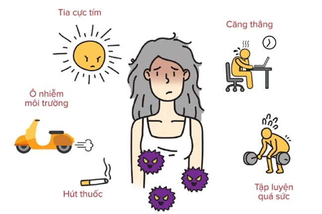 Nguy cơ lão hóa sớm do bụi mịn, đâu là cách ngăn ngừa? Nguy co lao hoa som do bui min, dau la cach ngan ngua?