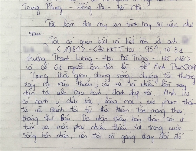 Ly hôn 3 năm, vẫn bị chồng cũ bạo hành thể xác lẫn tinh thần Ly hon 3 nam, van bi chong cu bao hanh the xac lan tinh than