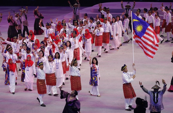 Philippines khai mạc SEA Games 30 bằng màn trình diễn đầy sắc màu Philippines khai mac SEA Games 30 bang man trinh dien day sac mau