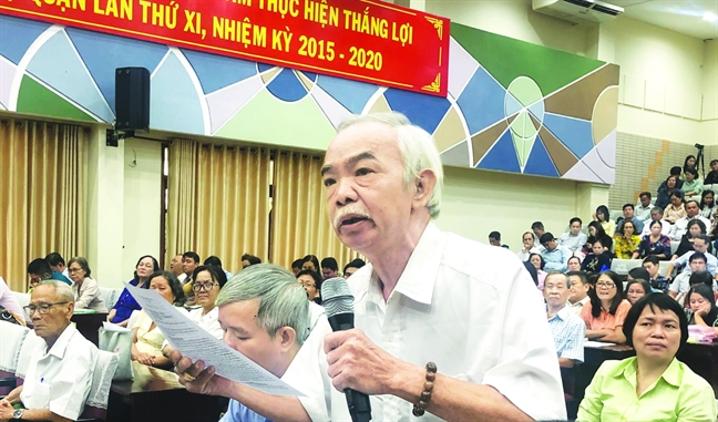 Cử tri TP.HCM quan ngại về chủ quyền ở Biển Đông và nạn tham nhũng Cu tri TP.HCM quan ngai ve chu quyen o Bien Dong va nan tham nhung