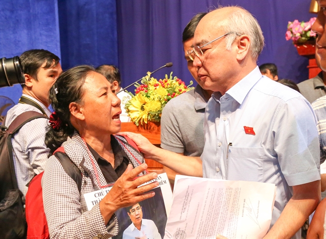 Cử tri 'trách' Đoàn đại biểu Quốc hội TP.HCM không đưa vấn đề Thủ Thiêm ra kỳ họp Quốc hội Cu tri 'trach' Doan dai bieu Quoc hoi TP.HCM khong dua van de Thu Thiem ra ky hop Quoc hoi