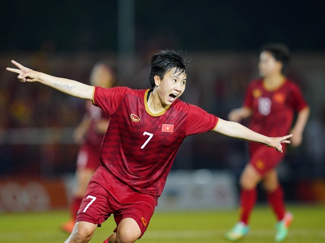 Hạ Philippines 2-0, tuyển nữ Việt Nam gặp lại Thái Lan ở trận chung kết Ha Philippines 2-0, tuyen nu Viet Nam gap lai Thai Lan o tran chung ket