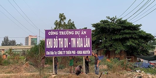 Bác tư cách chủ đầu tư dự án Khu dân cư Hòa Lân đối với Công ty Kim Oanh Bac tu cach chu dau tu du an Khu dan cu Hoa Lan doi voi Cong ty Kim Oanh