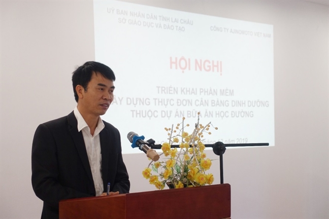 16 trường tiểu học Lai Châu áp dụng phần mềm trong công tác bán trú 16 truong tieu hoc Lai Chau ap dung phan mem trong cong tac ban tru