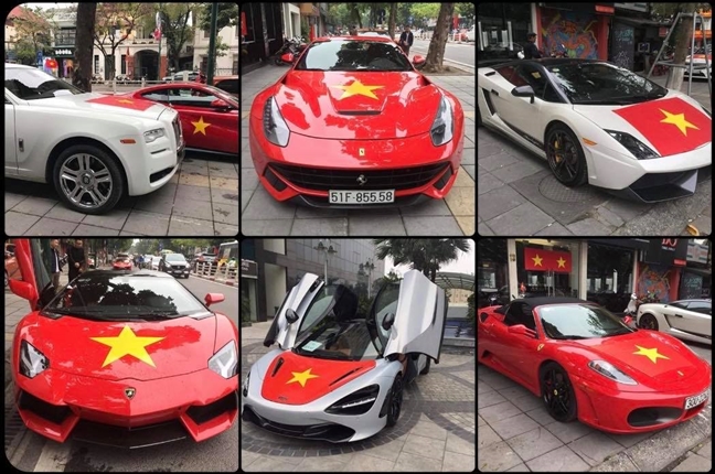 Người hâm mộ cả nước nhộn nhịp xuống đường cổ vũ tuyển Việt Nam Nguoi ham mo ca nuoc nhon nhip xuong duong co vu tuyen Viet Nam