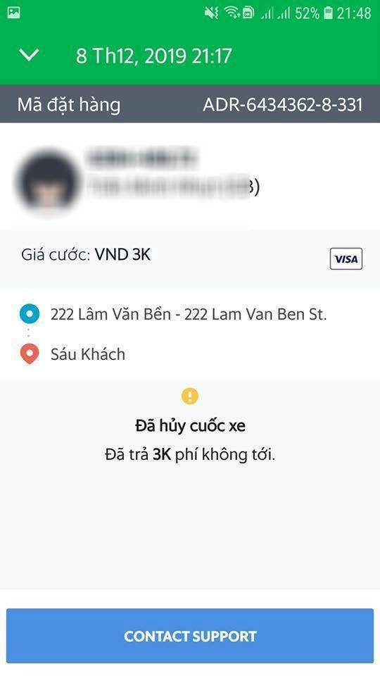 Tài xế Grab bị tố mượn tính năng thu phí chờ quá 5 phút để ăn chặn tiền khách Tai xe Grab bi to muon tinh nang thu phi cho qua 5 phut de an chan tien khach